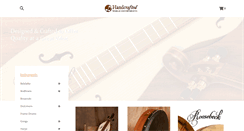 Desktop Screenshot of handcraftedworldinstruments.com